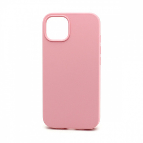Накладка Apple iPhone 13 розовый Silicone Case Full без лого