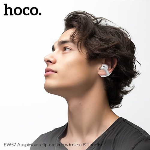 Наушники HOCO EW57 вакуумные, Bluetooth, TWS, черный - 4