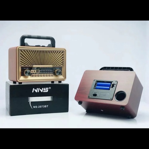 Радиоприемник NNS NS-2073BT аналоговый FM, AM USB/microSD/Bluetooth питание от АКБ, от сети, - 3