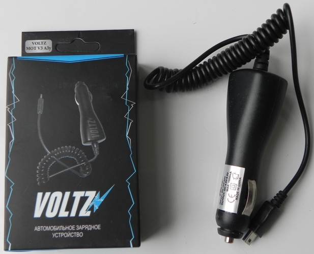 Автомобильные зарядные устройства VOLTZ Mot V3