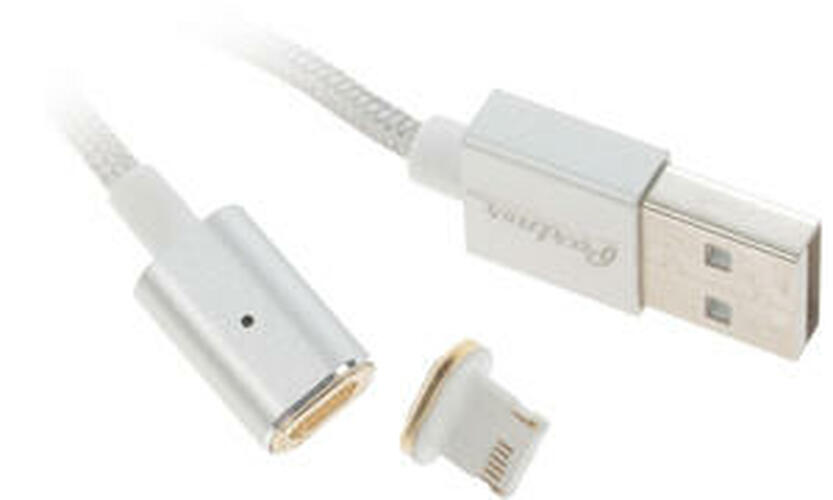 Кабель USB - 8 pin Lightning No brand 1A 1 м. магнитный арт.008915