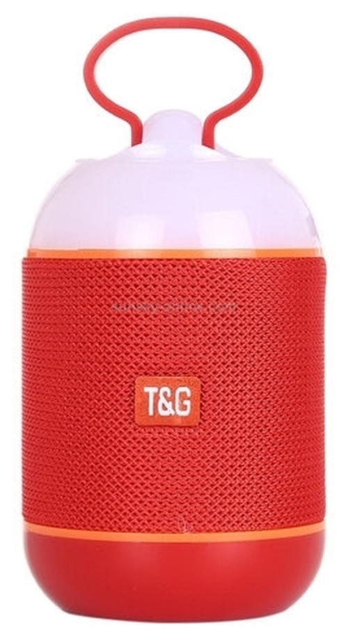 Колонка Бумбокс TG605 TF/AUX/Radio/USB/bluetooth 5Вт красный