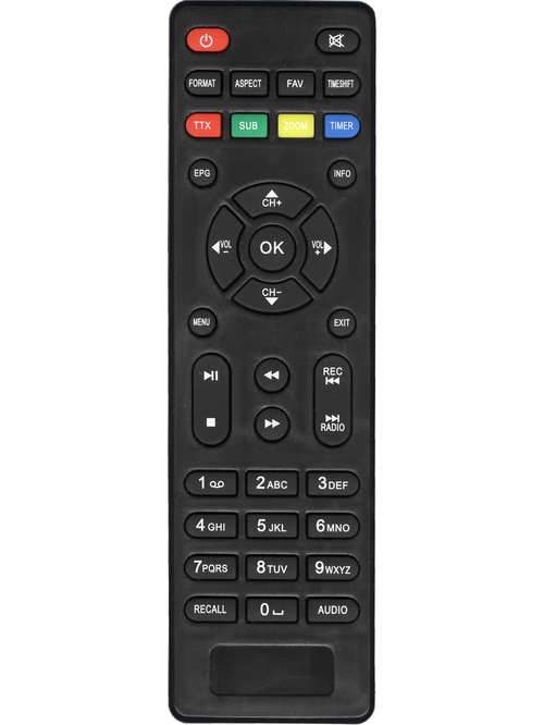 Пульт дистанционного управления для ТВ-приставки LUMAX DV-2118HD/DV-3201HD