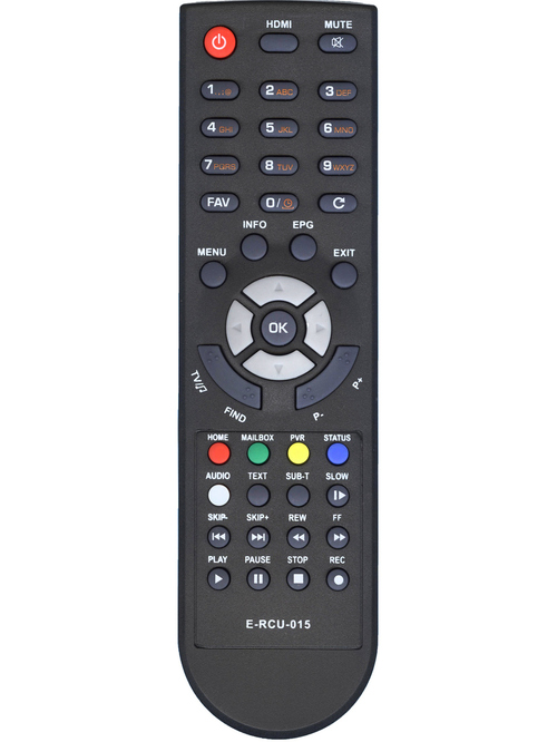 Пульт дистанционного управления для ТВ-приставки GLOBO X-8 HD/GL30/E-RCU-012/E-RCU-015/GL100