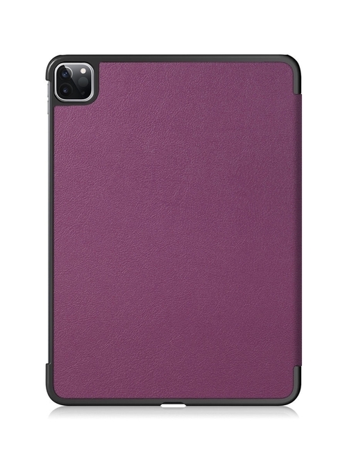 Чехол-книжка Apple iPad Pro 11 2020/2021 фиолетовый горизонтальный с магнитом Zibelino - 2