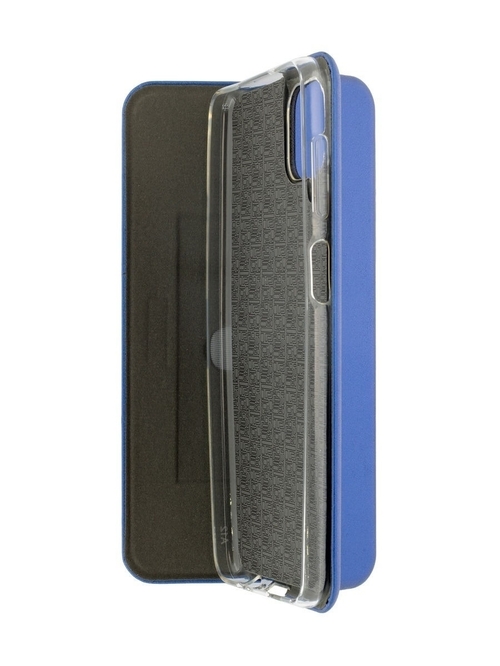 Чехол-книжка Samsung A12/M12 синий горизонтальный ZB - 4
