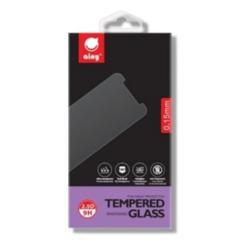 Защитное стекло Apple iPhone 6 плоское прозрачное Ainy 0,33mm