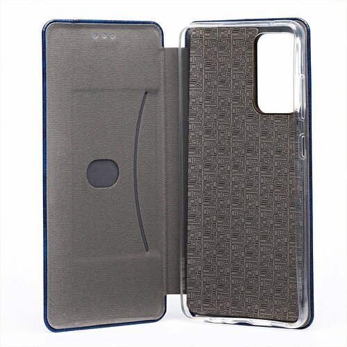 Чехол-книжка Samsung A52 синий горизонтальный Fashion Case - 3