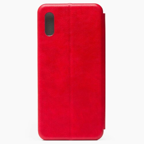 Чехол-книжка Xiaomi Redmi 9A красный горизонтальный Fashion Case - 6