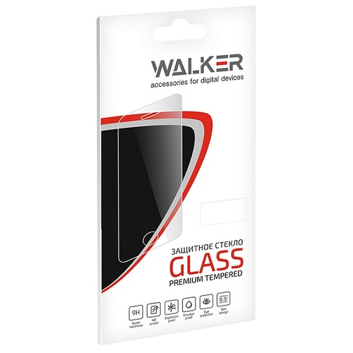 Защитное стекло Apple iPhone 7/8/SE 2020 плоское прозрачное WALKER