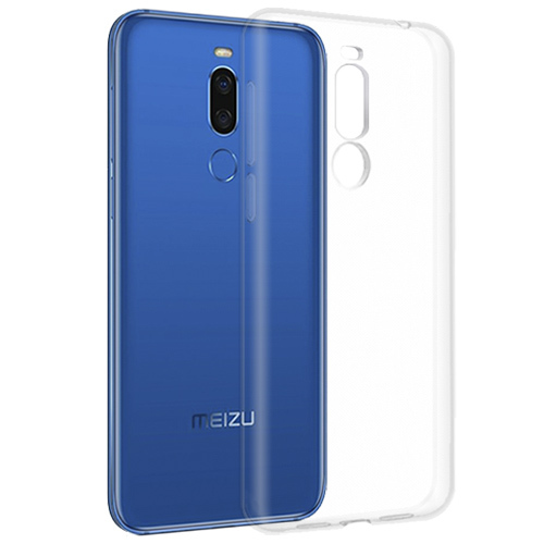 Накладка Meizu X8 прозрачный 0.3-0.5мм силикон