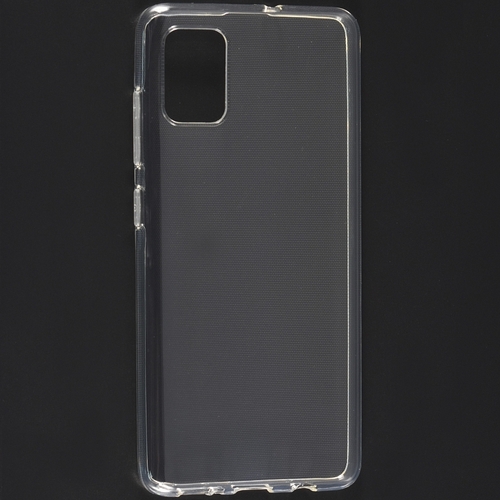 Накладка Samsung A51 прозрачный 1мм силикон