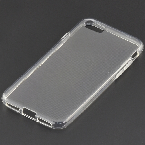 Накладка Apple iPhone 7/8/SE 2020 прозрачный 1мм силикон - 3