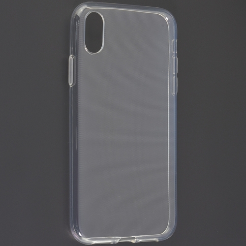 Накладка Apple iPhone XR прозрачный 0.3-0.5мм силикон - 2