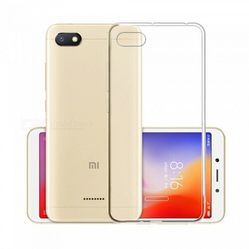 Накладка Xiaomi Redmi 6A прозрачный 0.3-0.5мм силикон