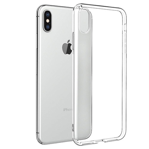 Накладка Apple iPhone X/Xs прозрачный 1мм силикон