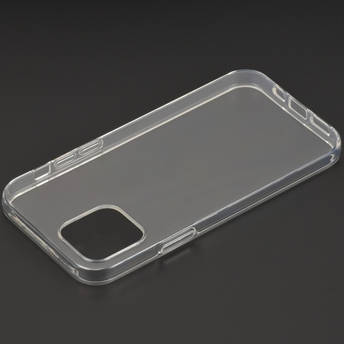 Накладка Apple iPhone 12/12 Pro прозрачный (под размер камеры) силикон - 4