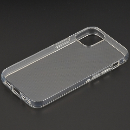 Накладка Apple iPhone 12 mini прозрачный 1мм силикон - 3