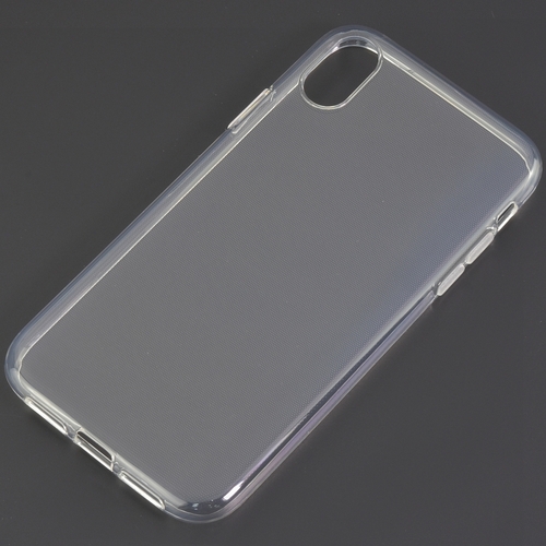 Накладка Apple iPhone XR прозрачный 1мм силикон - 3
