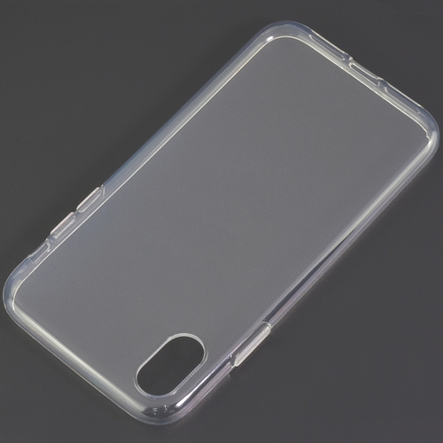 Накладка Apple iPhone XR прозрачный 1мм силикон - 4
