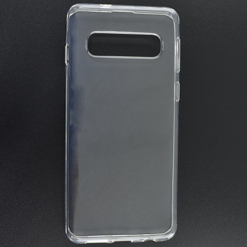 Накладка Samsung S10 прозрачный 0.3-0.5мм силикон