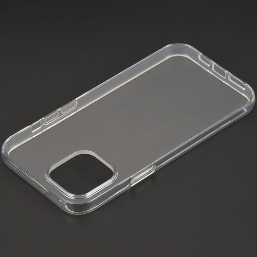 Накладка Apple iPhone 12 Pro Max прозрачный 1мм силикон - 4