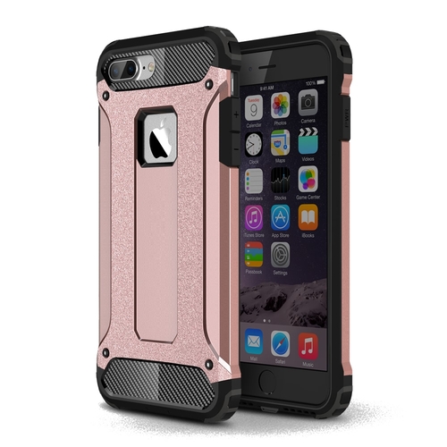 Накладка Apple iPhone 7 Plus/8 Plus розовое золото силикон+пластик UAG Противоударный