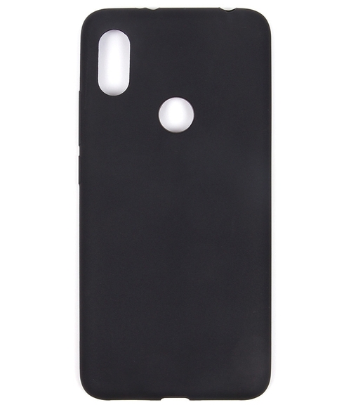 Накладка Xiaomi Redmi S2/Y2 черный матовый 0.8мм силикон