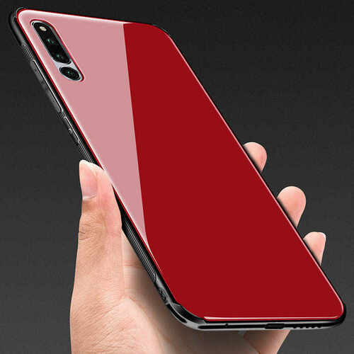 Накладка Apple iPhone 7 Plus/8 Plus красный глянцевый Под стекло