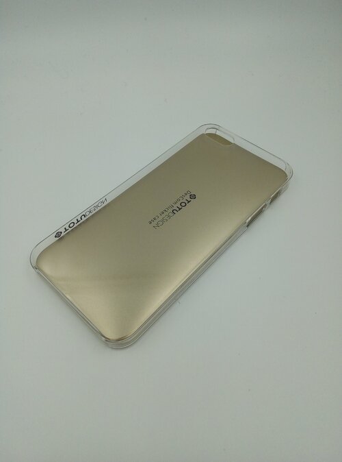 Накладка Apple iPhone 5/5S/SE золотой Totu Sparkle