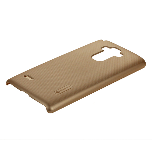 Накладка Samsung J3 Pro золотой матовый пластик Nillkin Super frosted