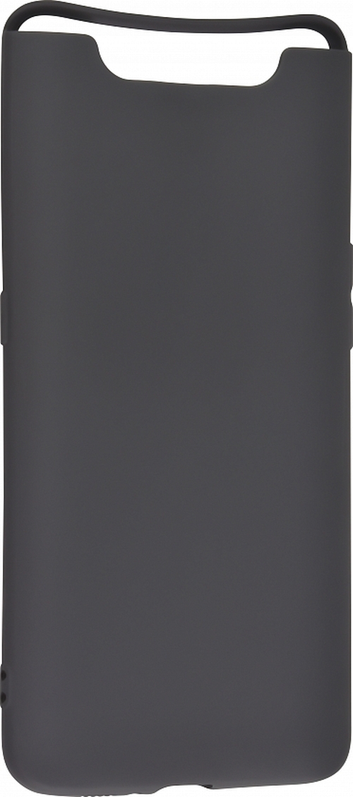 Накладка Samsung A80/A90 черный матовый 0.8мм силикон