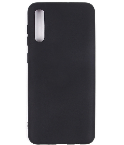 Накладка Samsung A30s/A50/A50s черный матовый 1мм силикон