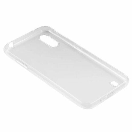 Накладка Samsung A01/M01 прозрачный силикон iBox Crystal - 3
