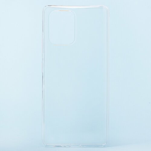 Накладка Samsung A91/S10 Lite прозрачный силикон Activ