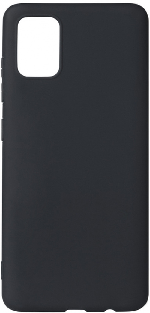 Накладка Samsung A31 черный силикон Gresso Меридиан - 2