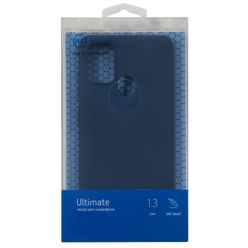 Накладка Samsung A32 4G синий силикон RedLine Ultimate