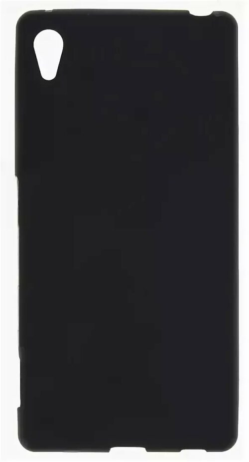 Накладка Sony Xperia Z3 D6603/6633 черный матовый 1.5мм силикон