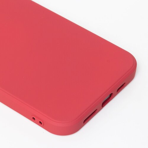 Накладка Apple iPhone 12/12 Pro бордовый Silicone Case Full без лого - 5