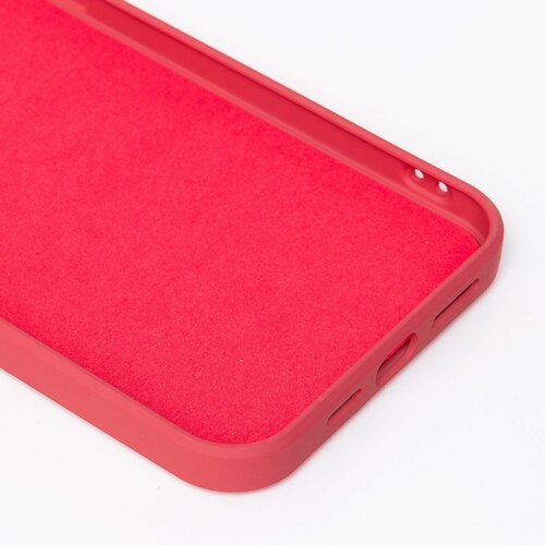Накладка Apple iPhone 12/12 Pro бордовый Silicone Case Full без лого - 6