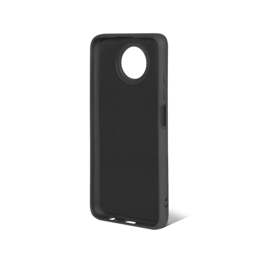 Накладка Xiaomi Redmi Note 9T черный DF Silicone Case без лого