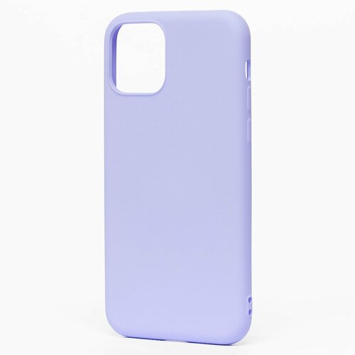 Накладка Apple iPhone 11 сиреневый Silicone Case Full без лого - 2