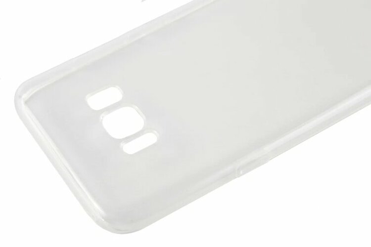 Накладка Samsung S8 прозрачный силикон iBox Crystal - 3