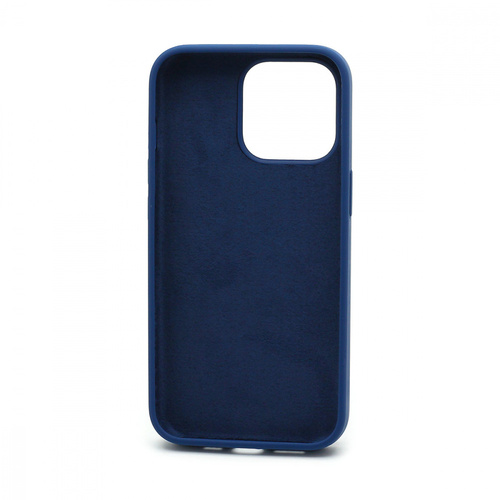 Накладка Apple iPhone 13 Pro синий Silicone Case Full без лого - 2