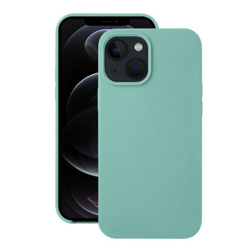 Накладка Apple iPhone 13 Pro Max мятный Silicone Case без лого