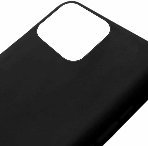 Накладка Apple iPhone 13 mini черный силикон Gresso Меридиан - 6