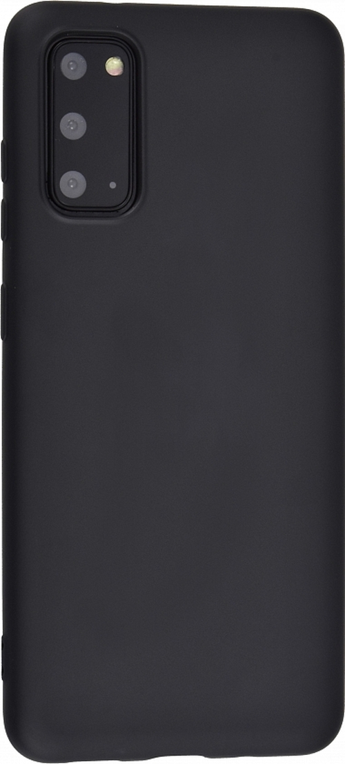 Накладка Samsung S20 черный матовый силикон Activ