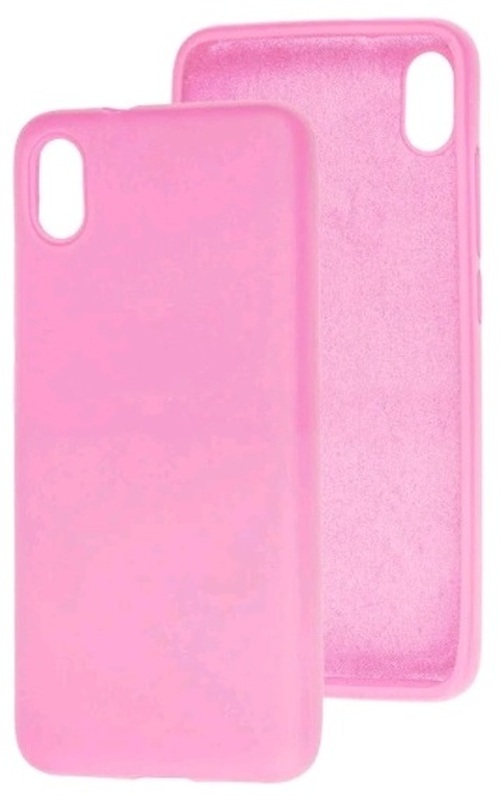 Накладка Xiaomi Mi10T/Mi10T Pro розовый Silicone Case без лого