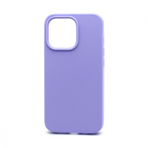 Накладка Apple iPhone 13 Pro сиреневый Silicone Case Full без лого