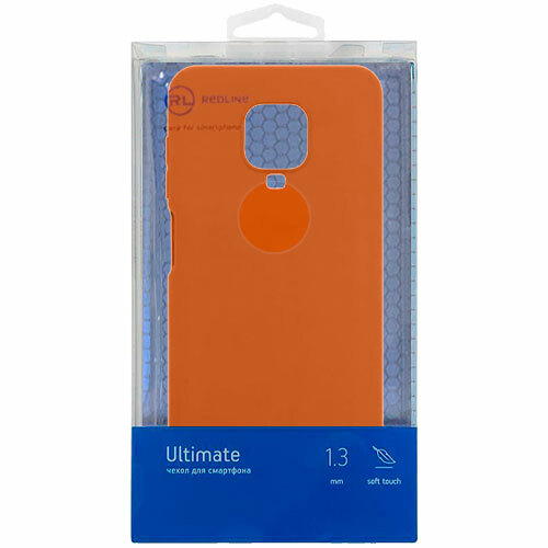 Накладка Realme 6/6S оранжевый силикон RedLine Ultimate